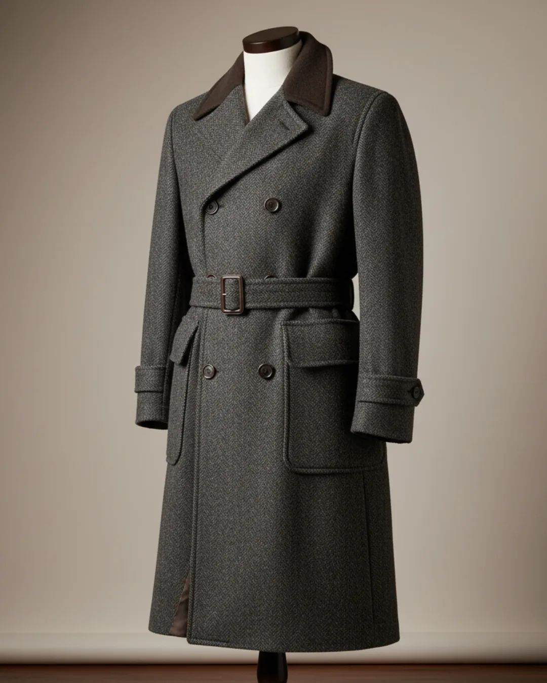 Belted Ulster Coat