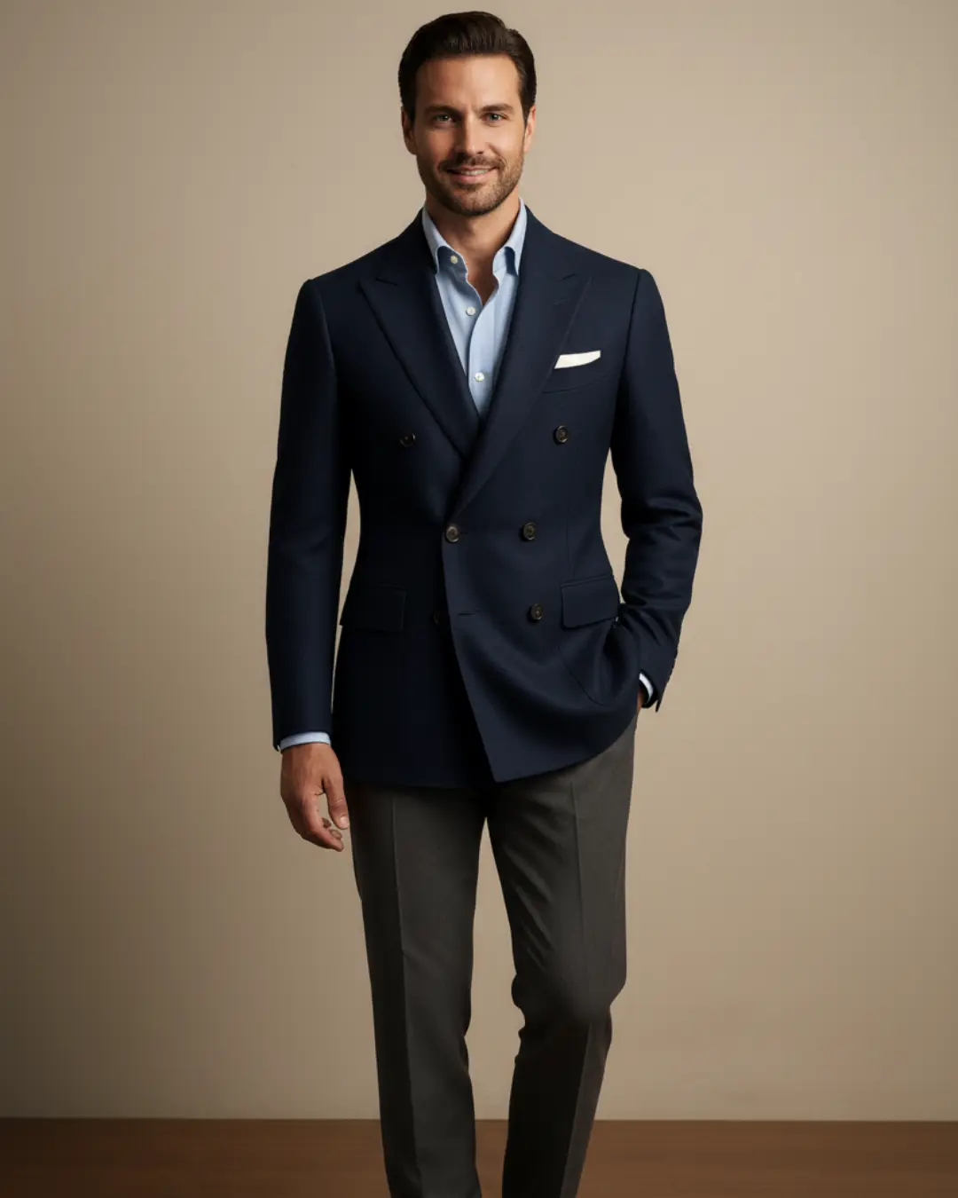 Double-Breasted Sports Coat