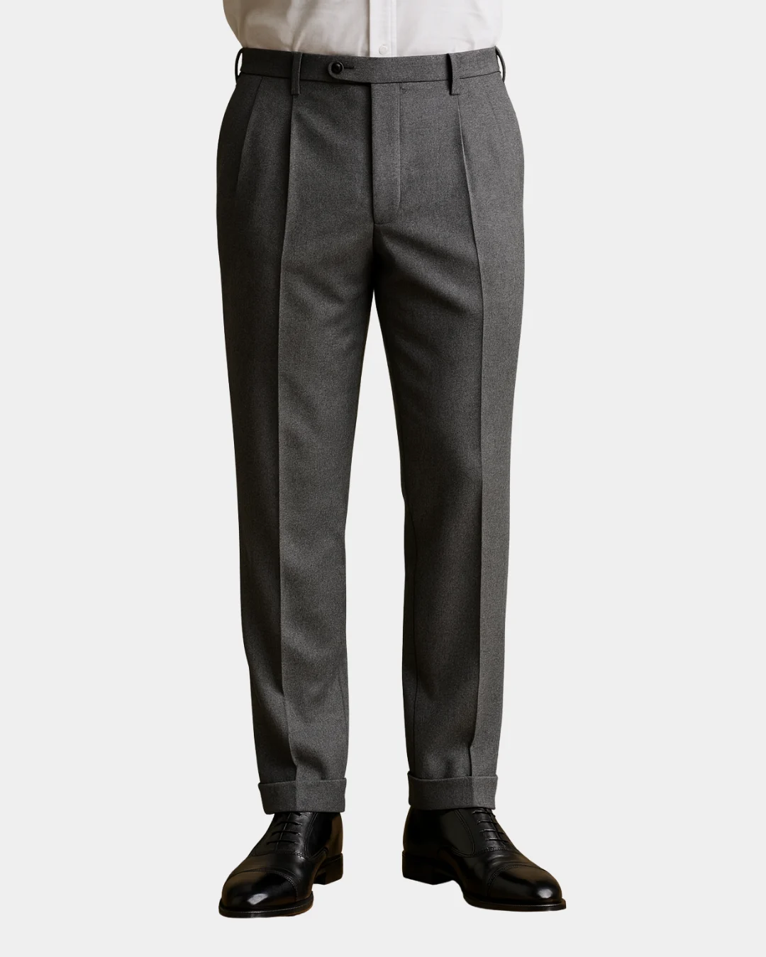 Double Pleat Trousers