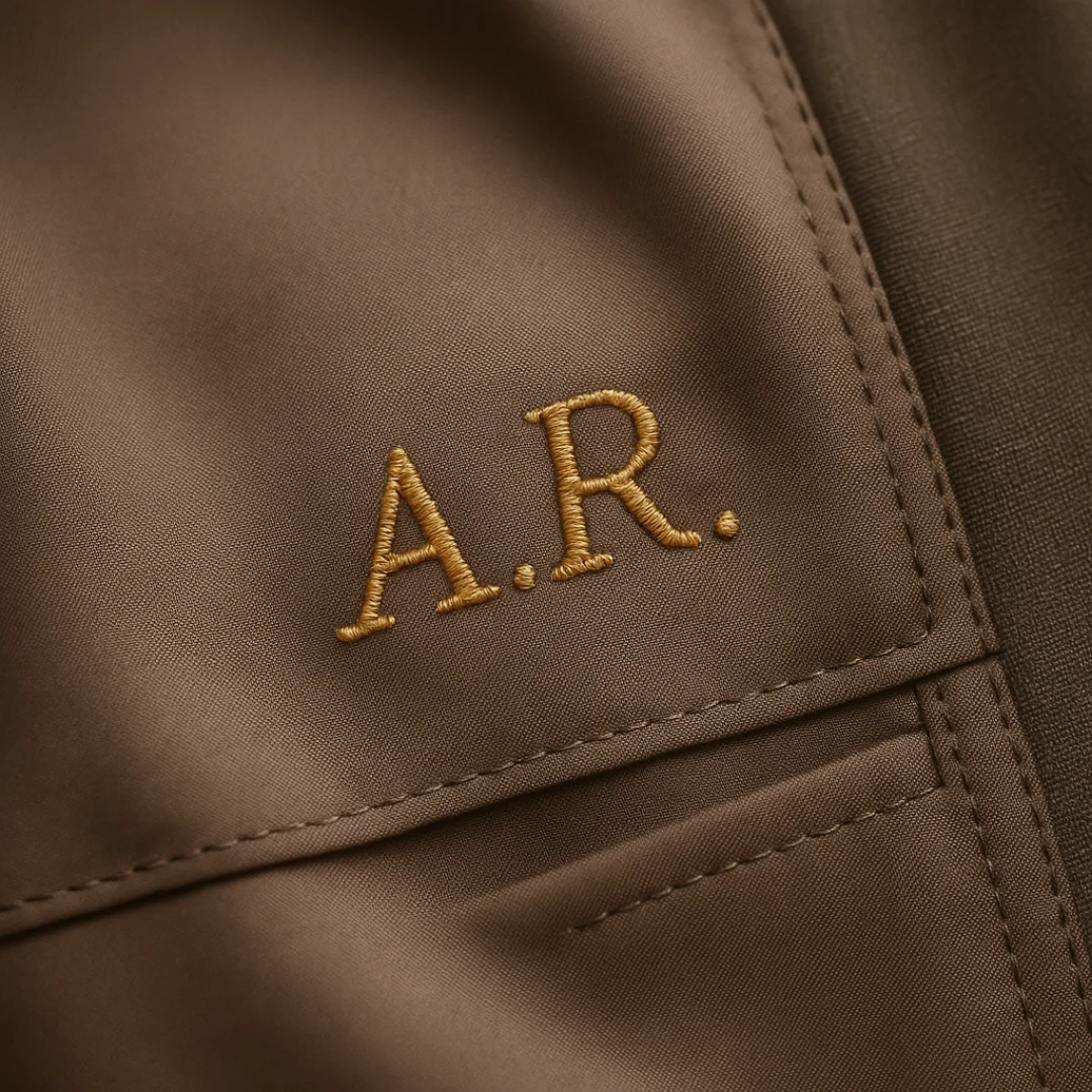 Gold Thread Monogram