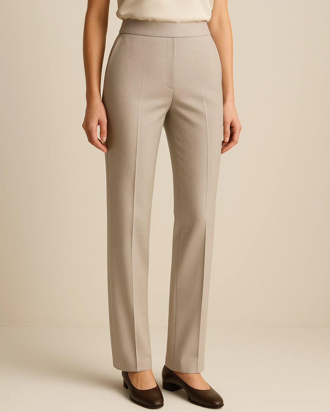 Continuous Waistband Trousers (Ladies')