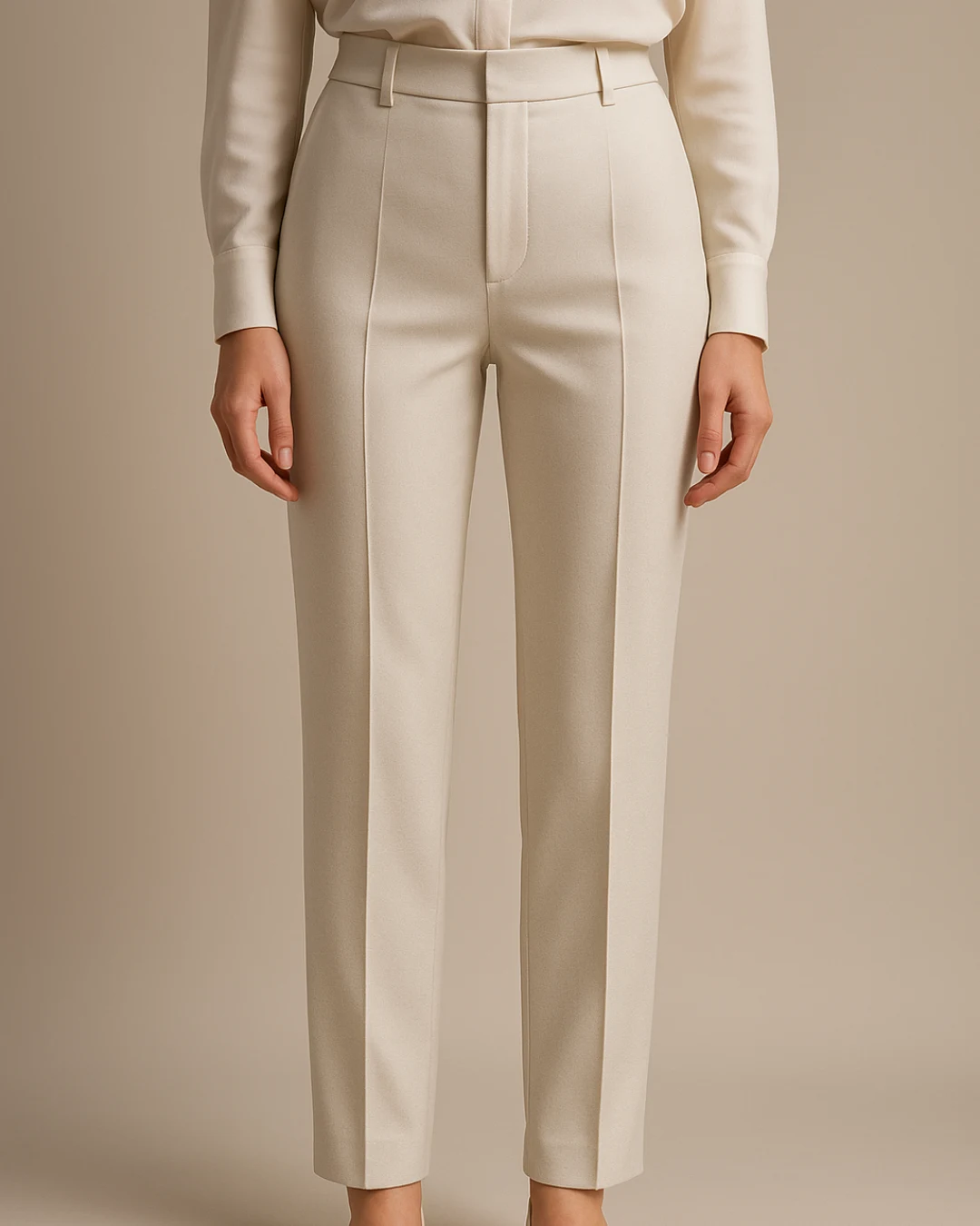 Plain Front Trouser (Ladies')