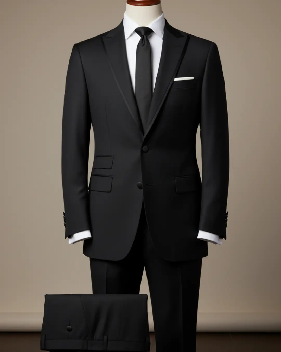 Notch Lapel Evening Suit