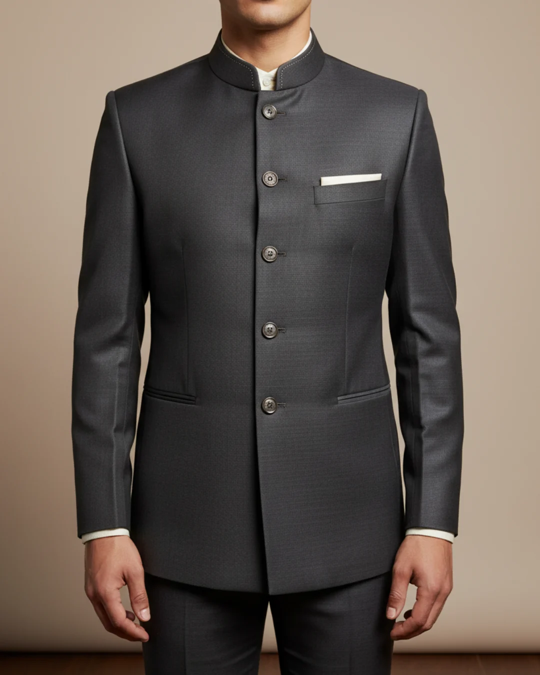 Traditional Bandhgala (Indian-inspired)